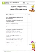 Checkliste zur Mülltrennung in der Grundschule Checkliste zur Mülltrennung in der Grundschule