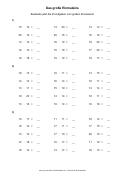 Arbeitsblatt Grosses 1x1 Faktoren Erganzen