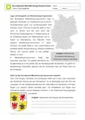 Arbeitsblatt: Lesetext Bundesland Mecklenburg-Vorpommern