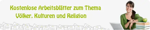 Kostenloses Unterrichtsmaterial zum Thema Völker, Kulturen und Religion downloaden